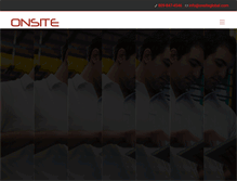 Tablet Screenshot of onsiteglobal.com